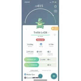 Pokémon Go Shiny ✨TOTODILE✨