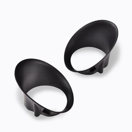 ANDPLAY Fog Light Bezel Compatible with Dodge Ram 1500 2002-2008/ Dodge Ram 2500 3500 2003-2009 Left&Right Fog Lamp Accessories