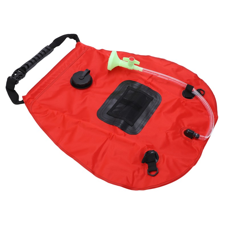 20L Folding Solar Heated Shower Bath Bags with Hose Shower