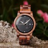 BOBO BIRD Men's Wooden Watch Analog Quartz Day Calendar Display