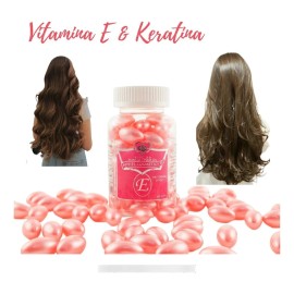 Vitamina E Y Keratina Restauradora Capilar Cabello Sano