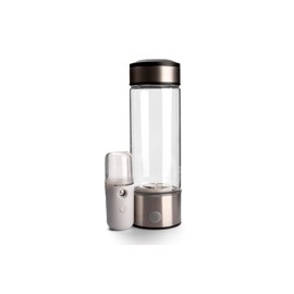 2VABU Hydrogenated Water Bottle Generator High Content Rich in Hydrogen Portable – Capacity 450 ml Antioxidant Anti-Aging – Ionizer