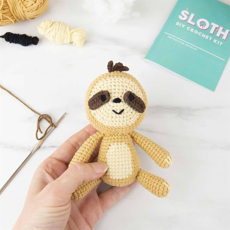 Gift Republic Kawaii Krochet - Kit de ganchillo perezoso DIY