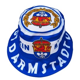 Generisch Darmstadt Sun Hat, Fishing Hat, Fan Hat, Military Hat, blue, white