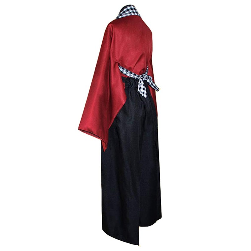 DJF Disfraz samurái japonés de Kendo Hakama Aikido para hombre,