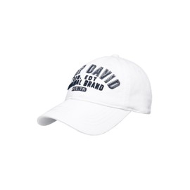 Camp David Men's Base Cap with Logo Artwork, Opticwhite, Unit size
