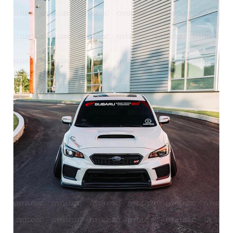 STI Subaru Brake Caliper Sticker Cool Heat Resistant Reflective Waterproof