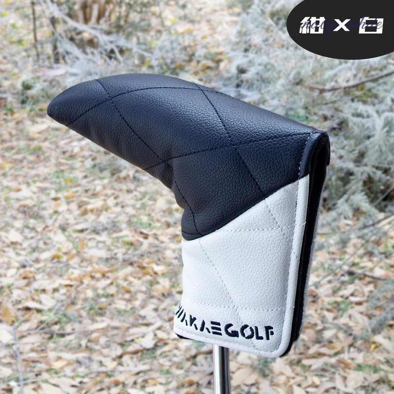 Golf Headcover Putter Cover Pin Type Cover Waterproof Wakae Diamond