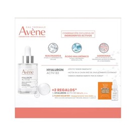 Kit Avène Hyaluron Activ B3 Sérum Concentrado Regenerador, 30 ml, con Niacinamida y Ácido Hialurónico, Incluye Sérum 10 ml y Fluido Solar 50+