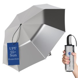 UV-Blocker Sun Umbrella UV Protection Compact - Auto Open/Close, Windproof Sun Umbrella with 55+ UPF, UV Protection, 42 Inch
