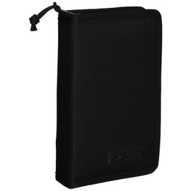 TRAN Deluxe Pencil Case, Holds 24 Markers, Black