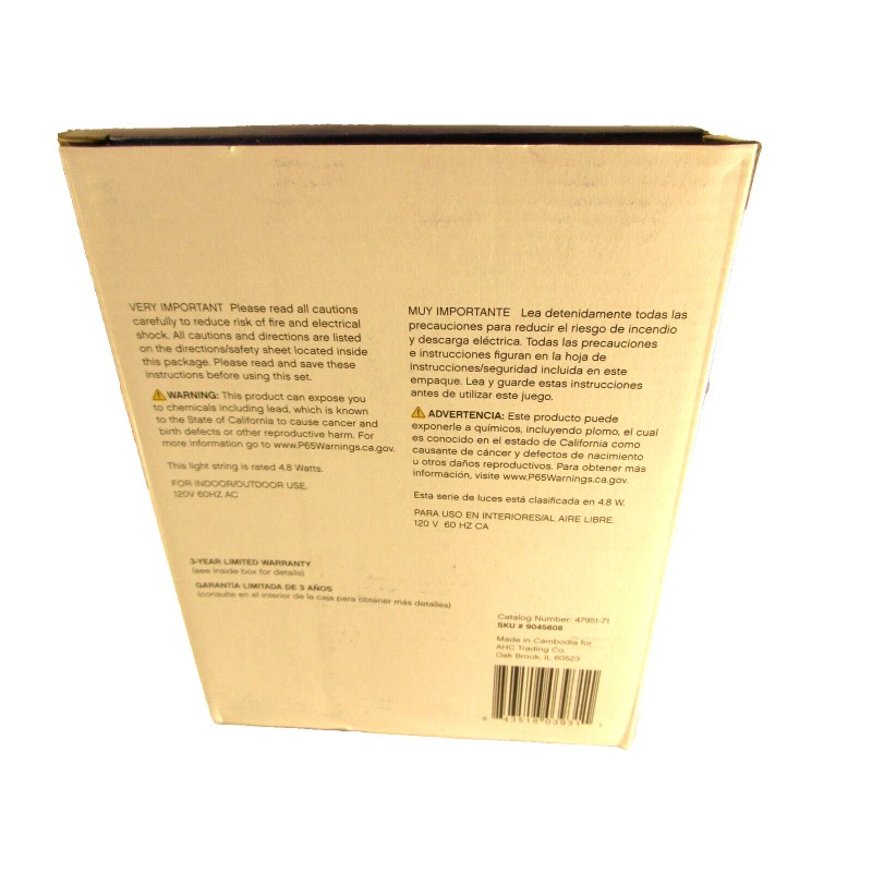 Celebrations LED 100 In/Outdoor MULTI - FACETED -C6, Light String,