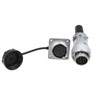 HangTon WS20 12 Pin Aviation Circular Current Electrical Plug 5A