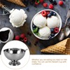 DOITOOL Stainless Steel Dessert Bowls Set of 3 Reusable Metal
