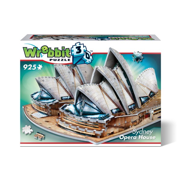 WREBBIT 3D Sydney Opera House 3D Jigsaw Puzzle (925-piece)