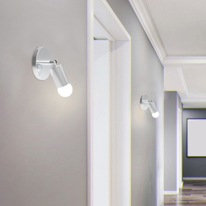 E27 E26 Wall Lamp Base 180 Degrees Up and Down