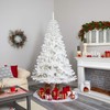Nearly Natural 7ft. White Artificial Christmas Tree with 1000 Bendable