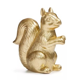 Martha Stewart Collection Harvest Gold Ceramic Figural Squirrel