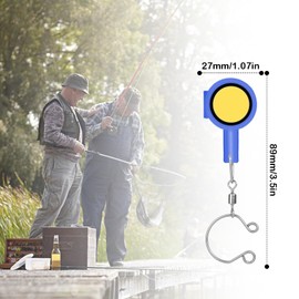 6pcs Fishing Knot Tying Tool, Fishing Line Knots Tool Protect from Fish Hooks Easily Tie Fishing Knots Multifunctional Ice Fly Fishing Tackle Accessories Nail Knot Tool for Freshwater Saltwater