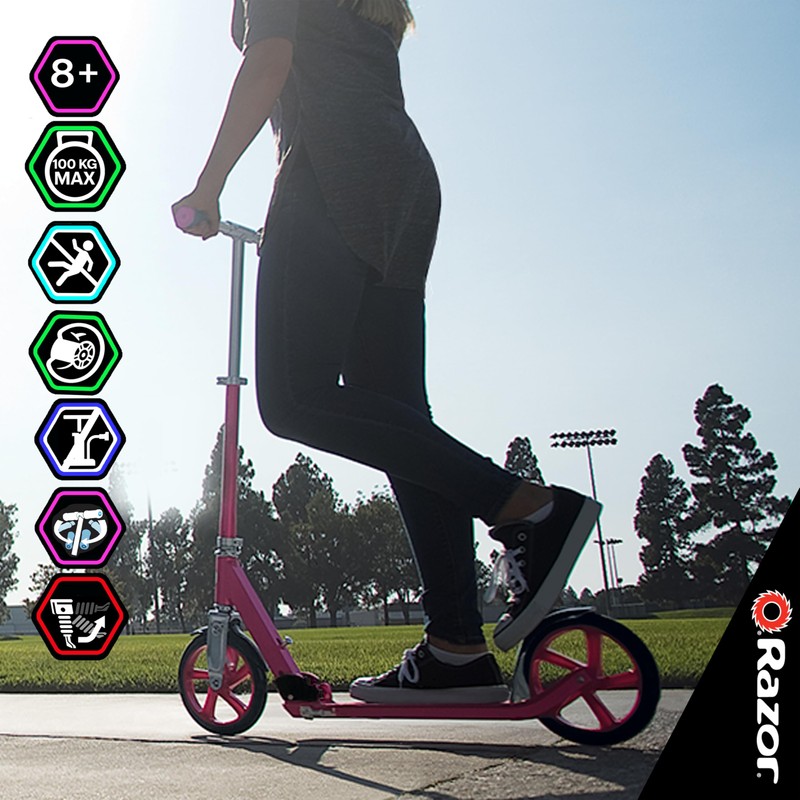 Razor A5 LUX Kick Scooter - Pink - FFP ,38.6