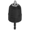 3/8-24UNF Keyless Drill Chuck 0.8-10mm + 1/4 Hex Head 3/8
