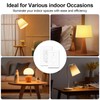 Smart Plug-in Dimmer, Wireless Dimmer Plug with Remote, 2.4GHz Dual