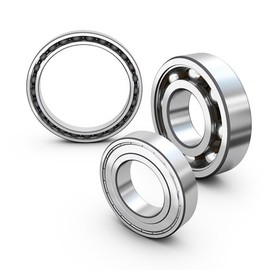 SKF 6001-2RSH/C3 - Radial/Deep Groove Ball Bearing - Round Bore, 12 mm ID, 28 mm OD, 8 mm Width, Double Sealed, C3