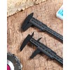 Mini calibrador de plástico de 6 pulgadas, 150 mm, calibrador