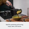 Culinare Soup Ladle with Two Pouring Spouts, Heat Resistant, Integrated