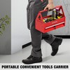 UNITEDPOWER Handy Tool Box With 1 Drawer，Portable Metal Tote Tray