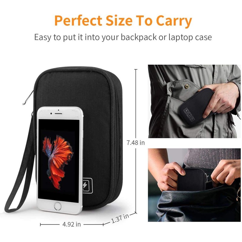 Electronic Organizer Cable Case,Travel Portable Cable Organizer Case,Electronic Accessories Storage