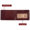 Mens Minimalist Money Clip Bifold ID Wallet Credit Card Holder