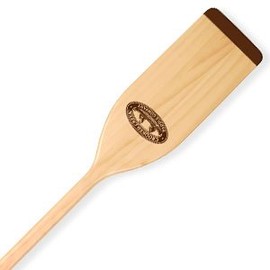 Crooked Creek 4-1/2-foot Wooden Boat Paddle - Features Multi-Ply Laminated Construction for Added Strength - Lightweight, Waterproof Finish (50432)
