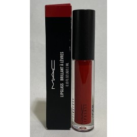M·A·C MAC LIPGLASS Shade 328 RUBY WOO Full Size 0.10oz / 3.1ml New In Box