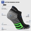 CLOSEMATE 6 Pairs Ankle Athletic Running Trainer Socks for Men