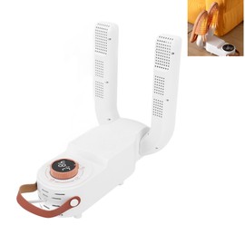 Tissting Shoe Dryer Electric Timing Constant Temp Boot Warmer with Folding Rack, 360 Degree Shoes Drying Machine for Sneakers Boots Gloves (US 110V)