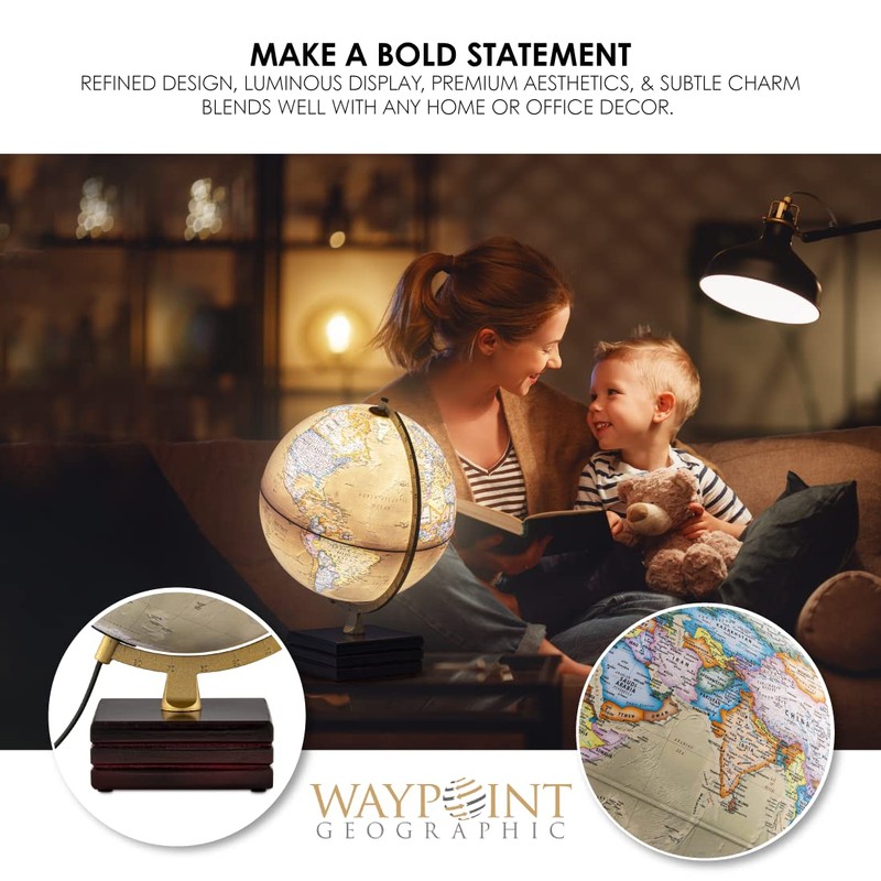 Waypoint Geographic Horizon Illuminated Globe