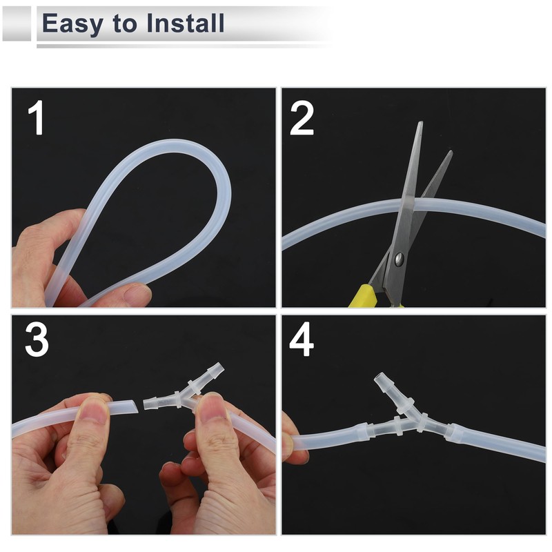 RATCHROLL 1 Set Plastic Hose Barb Fitting 5/16" Hose Barb