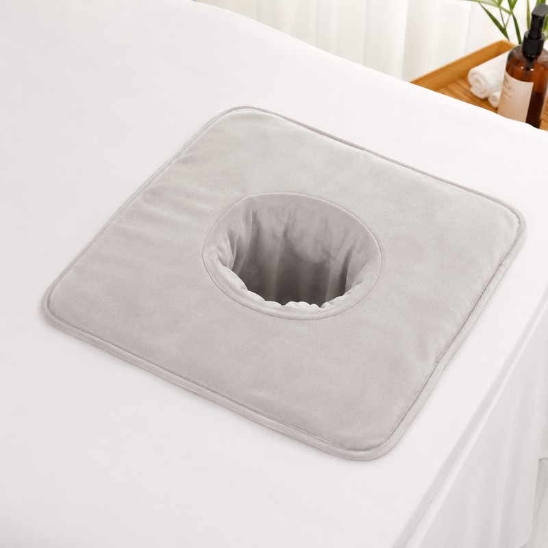 Massage Headrest Pad with Face Berth Hole for Professional Spa