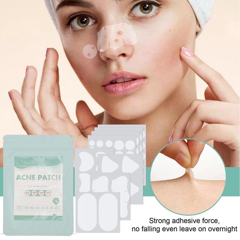 396Pcs Blemish Patches Facial Pimple Zit Spot Stickers Mild Non