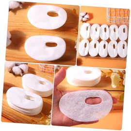 Minkissy 2000 Pcs Eye Mask Sticker Eye Nose Face Paper Eye Nose Paper Eye Pads for Eyes Eye Cover Eye Moisturizing Patches Eyepads White Care Plant Fibres Miss Facial Tissue