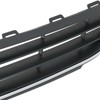 KARPAL Front Lower Bumper Grille w/Chrome Molding Trim Compatible with