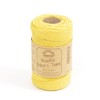 EVERLASTO 100m Solid Cotton Bakers Twine Spools Daffodil Yellow 2mm