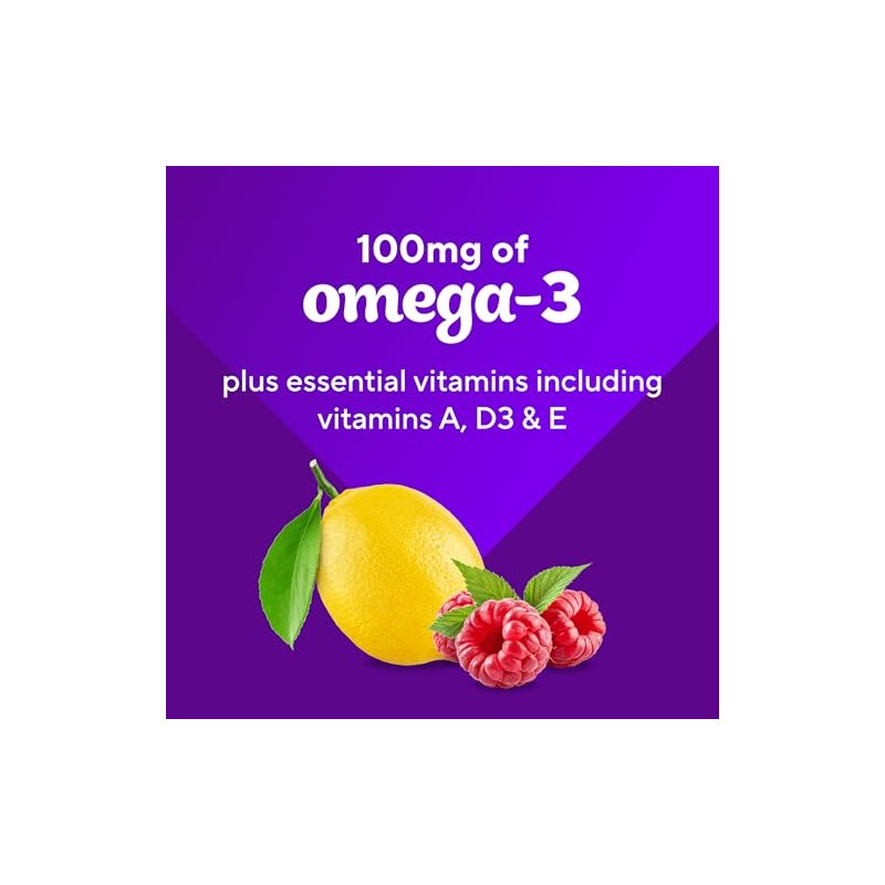 Vitafusion Omega-3 Gummies, 120 Count