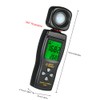 REFENG Mini Digital Lux Meter, LCD Display Handheld Illuminometer Luminometer