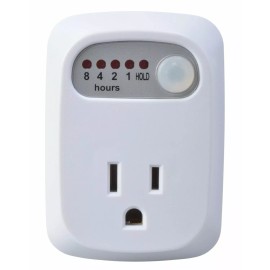 Simple Touch Auto Shut Off Countdown Timer, Electrical Outlet for Curling Iron, Phone, Lights