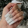 16Pcs Christmas Nail Art Charms Mix Alloy Snowflake Nail Charms