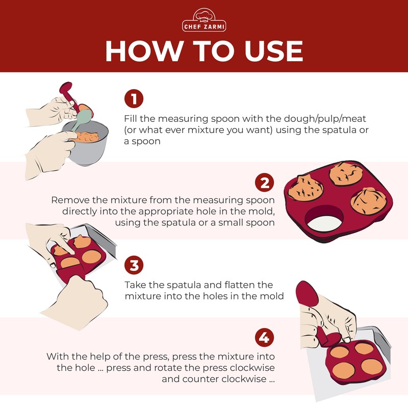 Create Perfectly Sized, Delicious Mini Hamburgers & Cookies with Chef