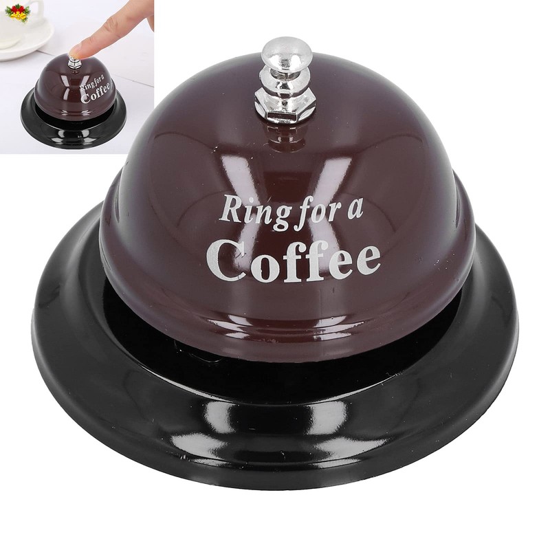 Service Bell, Bright Restaurant Ring Classic Bell‑shaped for Most People