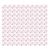 100pcs Paper Clips Portable Purple Lip Shape Rustproof Electroplated Metal